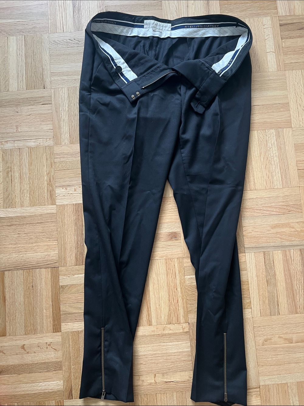 Stella McCartney Black Tailored Dress Pants
